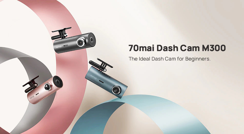 70Mai M300 Dash Cam 1296P Full HD+,Wi-Fi